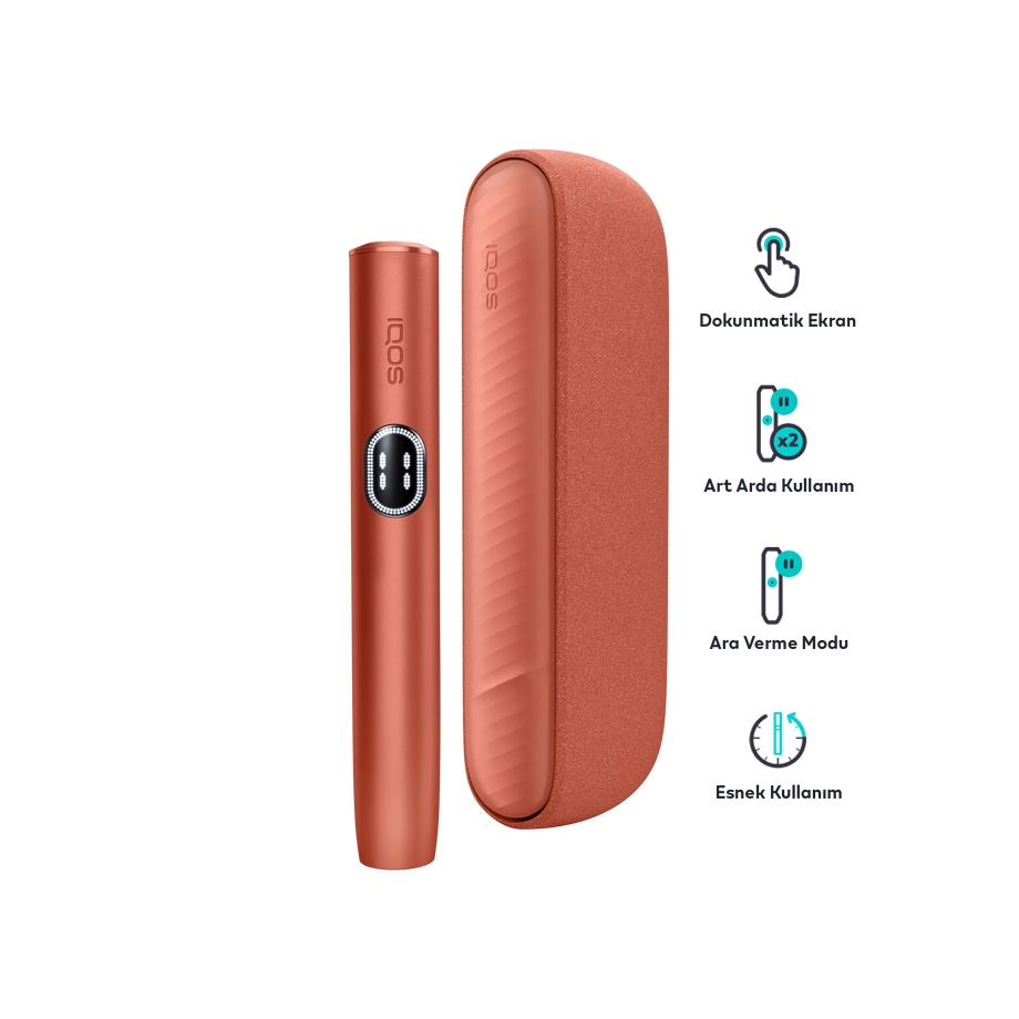 IQOS ILUMA i <br>Kiremit Kırmızısı, Kiremit Kırmızısı IQOS ILUMA i <br>Kiremit Kırmızısı, Kiremit Kırmızısı